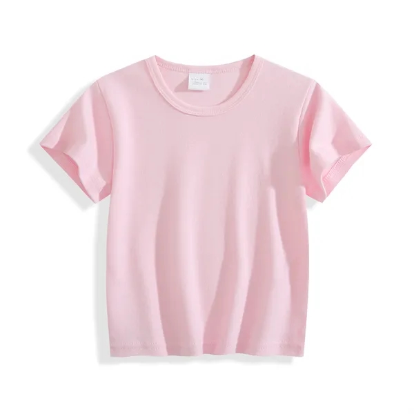 KID'S COTTON T-SHIRT 190G 5.6OZ DTF PRINT RUSH SERVICE LA - KID'S COTTON T-SHIRT 190G 5.6OZ DTF PRINT RUSH SERVICE LA - Image 2 of 5