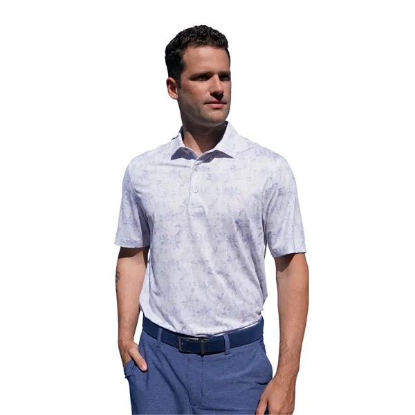 Crosshatch Palm ML75 Stretch Polo - Crosshatch Palm ML75 Stretch Polo - Image 0 of 4