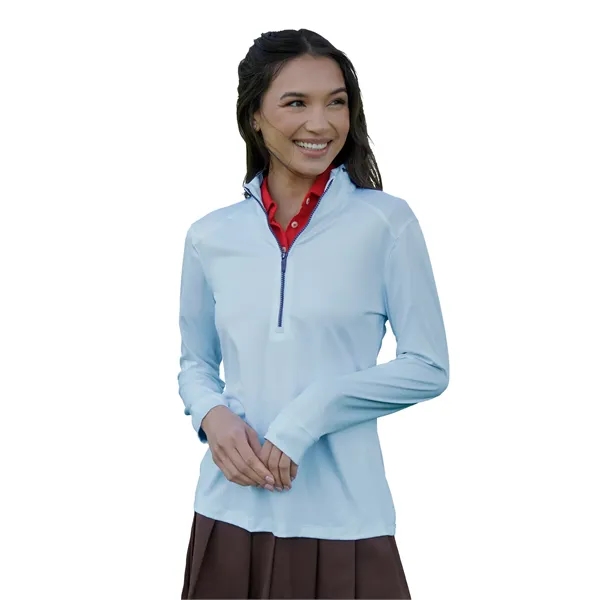 Women's Leaderboard 1/2 Zip - Women's Leaderboard 1/2 Zip - Image 6 of 18