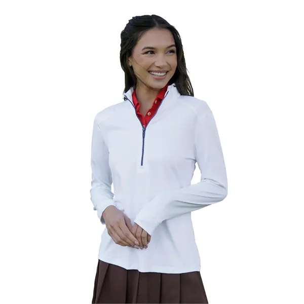 Women's Leaderboard 1/2 Zip - Women's Leaderboard 1/2 Zip - Image 18 of 18