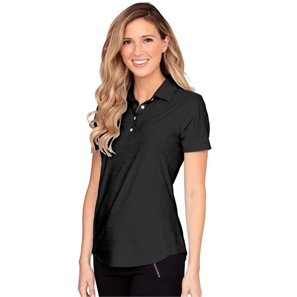 Women's Greg Norman Play Dry® Heather Solid Polo - Women's Greg Norman Play Dry® Heather Solid Polo - Image 5 of 19