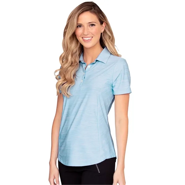 Women's Greg Norman Play Dry® Heather Solid Polo - Women's Greg Norman Play Dry® Heather Solid Polo - Image 10 of 19