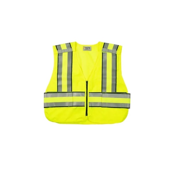 Xtreme Visibility Public Safety Navy Trim Vest - Xtreme Visibility Public Safety Navy Trim Vest - Image 0 of 2