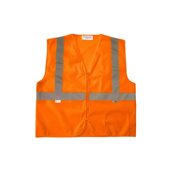 Xtreme Visibility Value Class 2 Zip Mesh Vest - Xtreme Visibility Value Class 2 Zip Mesh Vest - Image 0 of 2