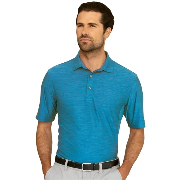 Greg Norman Play Dry® Heather Solid Polo