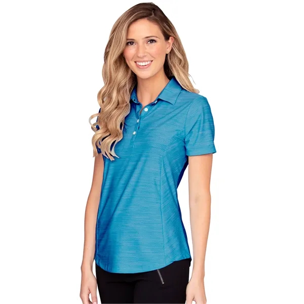 Women's Greg Norman Play Dry® Heather Solid Polo