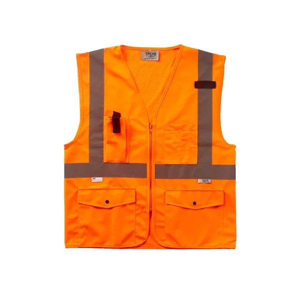 Xtreme Visibility Surveyor Class 2 Zip Vest