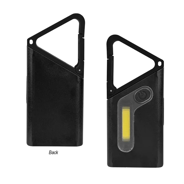 Clip 'N Grow Rechargeable Carabiner COB Flashlight - Clip 'N Grow Rechargeable Carabiner COB Flashlight - Image 1 of 8