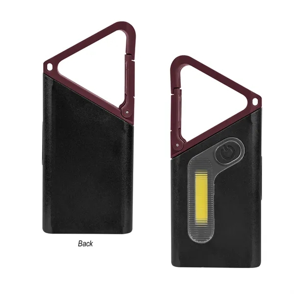 Clip 'N Grow Rechargeable Carabiner COB Flashlight - Clip 'N Grow Rechargeable Carabiner COB Flashlight - Image 3 of 8