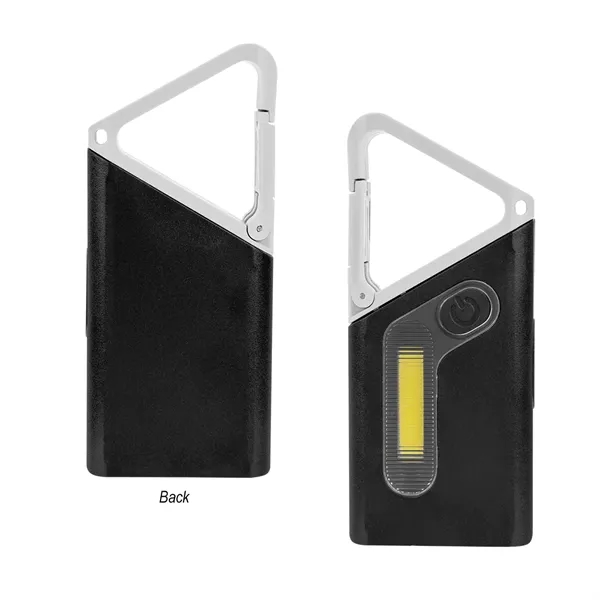 Clip 'N Grow Rechargeable Carabiner COB Flashlight - Clip 'N Grow Rechargeable Carabiner COB Flashlight - Image 6 of 8