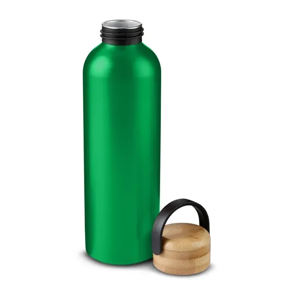 24 oz Vigor Aluminum Bottle With Bamboo Lid - 24 oz Vigor Aluminum Bottle With Bamboo Lid - Image 6 of 10