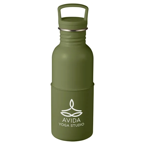 20 oz Maya Stainless Steel Water Bottle - 20 oz Maya Stainless Steel Water Bottle - Image 3 of 8