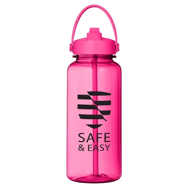 Prisma 33 oz Tritan Bottle With Flip Up Straw - Prisma 33 oz Tritan Bottle With Flip Up Straw - Image 3 of 19