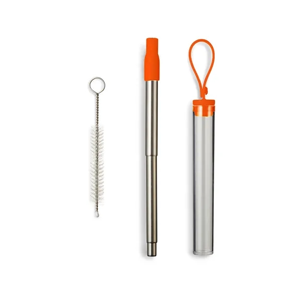 Festival Telescopic Reusable Drinking Straw Kit - Festival Telescopic Reusable Drinking Straw Kit - Image 15 of 23