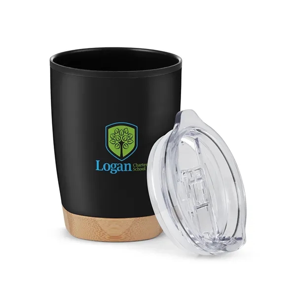 12 oz Symmetry Tumbler With Bamboo Base - 12 oz Symmetry Tumbler With Bamboo Base - Image 3 of 19