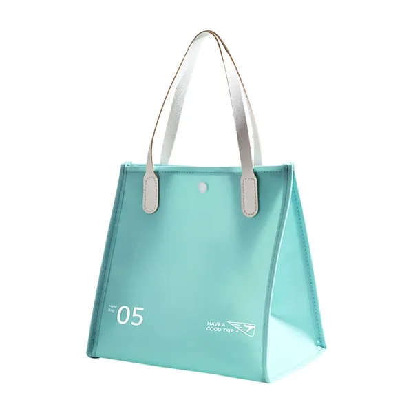Women's PVC Clear Tote Bag for Travel and Custom Branding - Women's PVC Clear Tote Bag for Travel and Custom Branding - Image 5 of 7