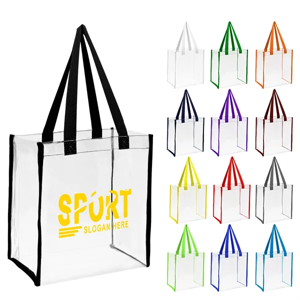 Clear Stadium Tote Bag - Clear Stadium Tote Bag - Image 0 of 27