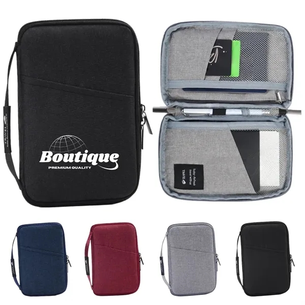 Travel Document Organizer Waterproof Passport Wallet - Travel Document Organizer Waterproof Passport Wallet - Image 0 of 5