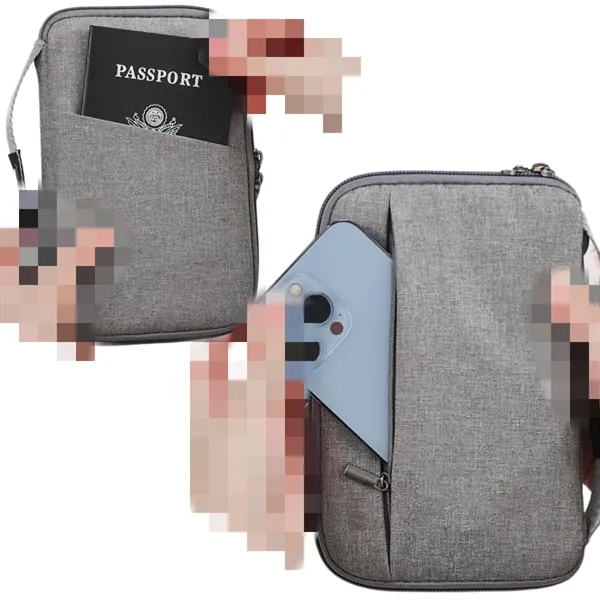 Travel Document Organizer Waterproof Passport Wallet - Travel Document Organizer Waterproof Passport Wallet - Image 5 of 5