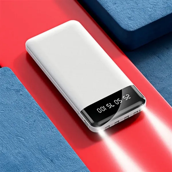 10000mah Smart Power Bank With Built In Cables - 10000mah Smart Power Bank With Built In Cables - Image 4 of 4