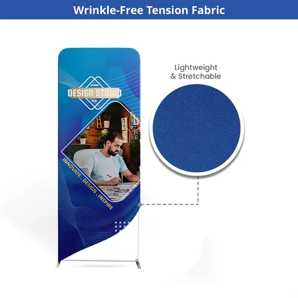 10ft Magnetic Modular Fabric Display - L Shape - 10ft Magnetic Modular Fabric Display - L Shape - Image 5 of 12