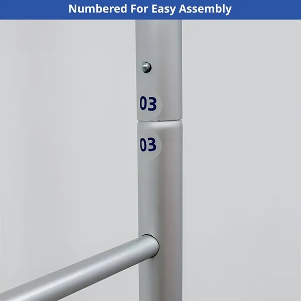 10ft Magnetic Modular Fabric Display - L Shape - 10ft Magnetic Modular Fabric Display - L Shape - Image 7 of 12
