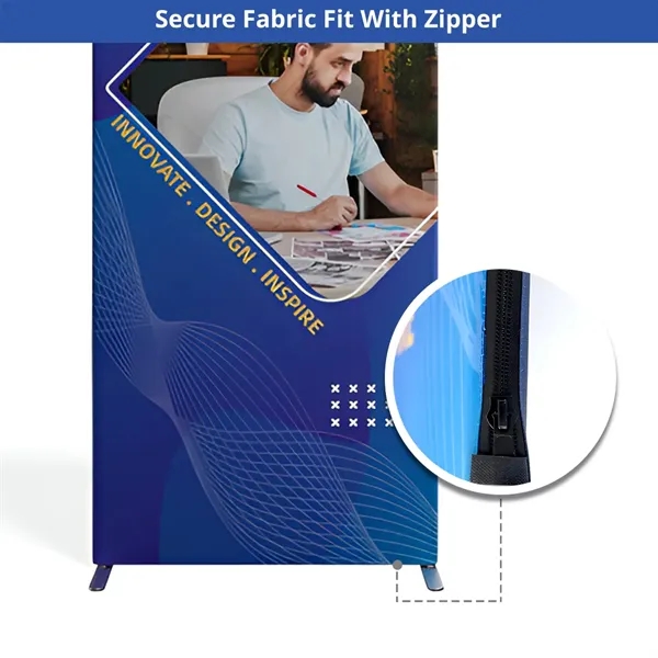 10ft Magnetic Modular Fabric Display - L Shape - 10ft Magnetic Modular Fabric Display - L Shape - Image 10 of 12