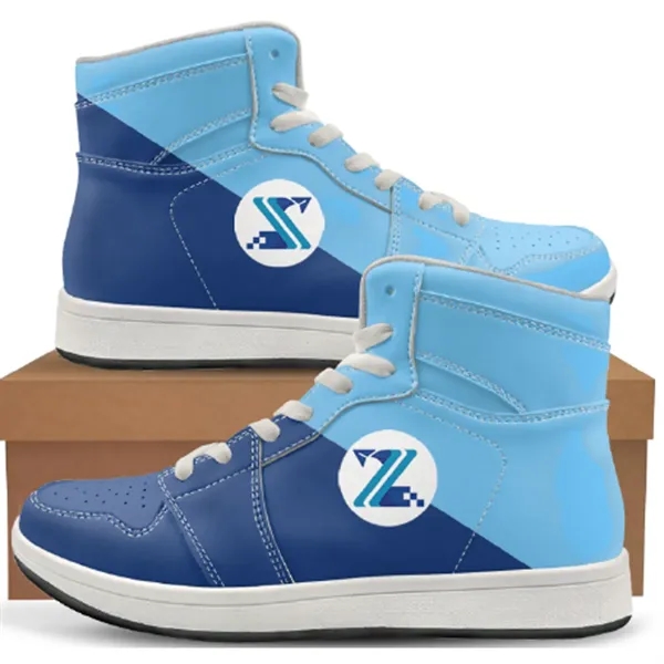 High Top Leather Sneakers - High Top Leather Sneakers - Image 0 of 0