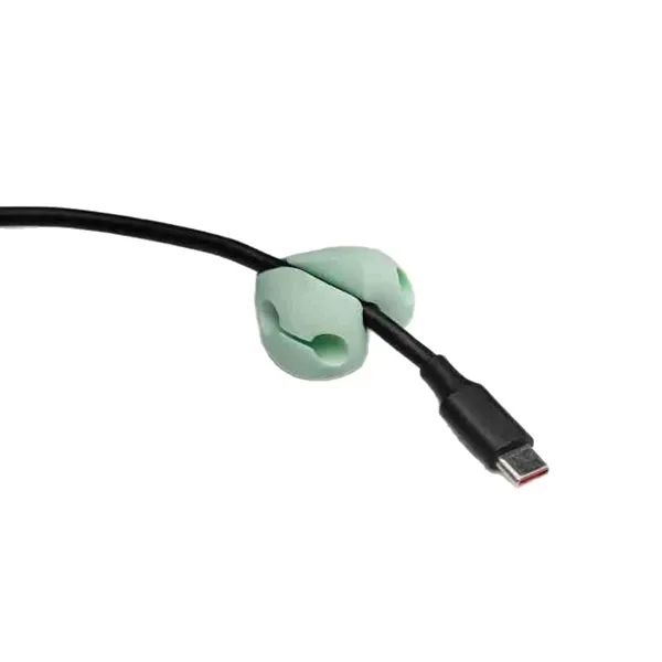 Heart-Shaped Cable Organizer for Desk and Home Use - Heart-Shaped Cable Organizer for Desk and Home Use - Image 4 of 8