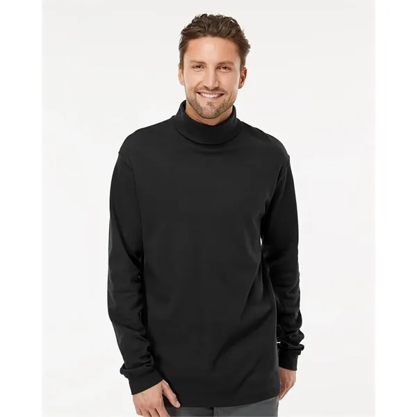 King Fashion Interlock Turtleneck Long Sleeve T-Shirt - King Fashion Interlock Turtleneck Long Sleeve T-Shirt - Image 0 of 2