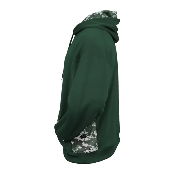 Badger Men's Digital Camo Colorblock Performance Fleece H... - Badger Men's Digital Camo Colorblock Performance Fleece H... - Image 14 of 39