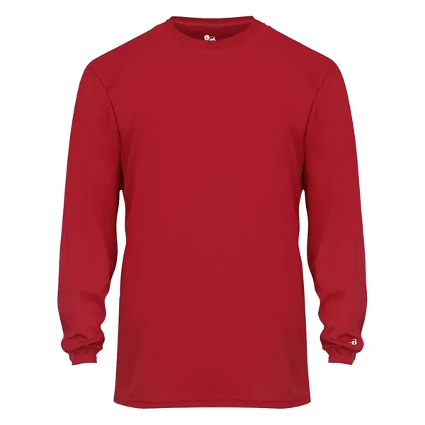 Badger Youth B-Core Long Sleeve T-Shirt - Badger Youth B-Core Long Sleeve T-Shirt - Image 21 of 28