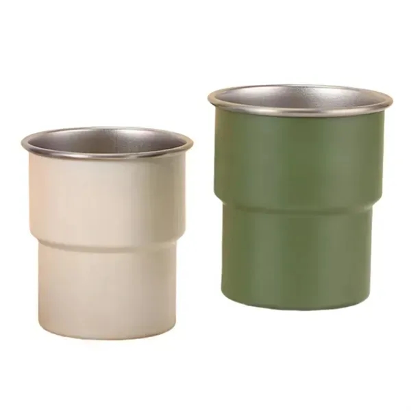 Portable Stainless Steel Cups - Travel Friendly Drinkware - Portable Stainless Steel Cups - Travel Friendly Drinkware - Image 5 of 5