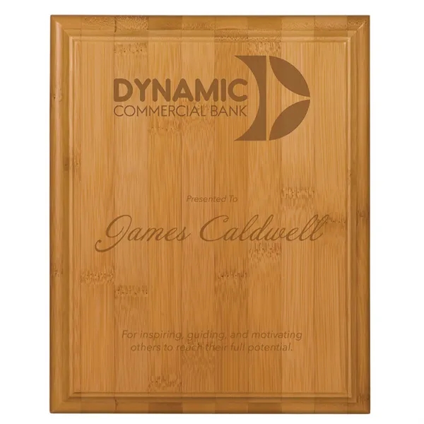 7" x 9" Bamboo Plaque - 7" x 9" Bamboo Plaque - Image 0 of 1