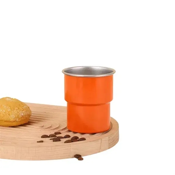 Portable Stainless Steel Cups - Travel Friendly Drinkware - Portable Stainless Steel Cups - Travel Friendly Drinkware - Image 1 of 5