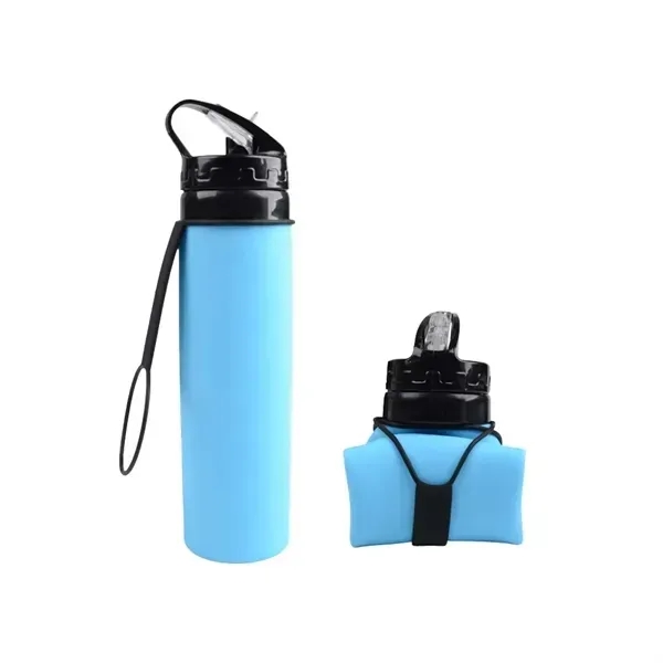 Folding Silicone Water Cup - Sports Drinkware - Folding Silicone Water Cup - Sports Drinkware - Image 7 of 7