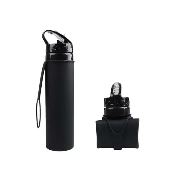 Folding Silicone Water Cup - Sports Drinkware - Folding Silicone Water Cup - Sports Drinkware - Image 2 of 7