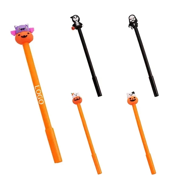 Halloween Pumpkin Ghost Bat Pens - Spooky Stationery Set - Halloween Pumpkin Ghost Bat Pens - Spooky Stationery Set - Image 0 of 5