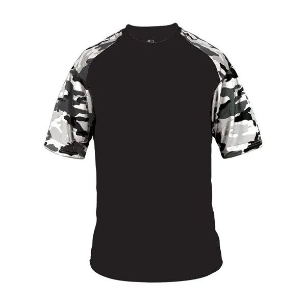 Custom Badger Men's Camo Sport T-Shirt