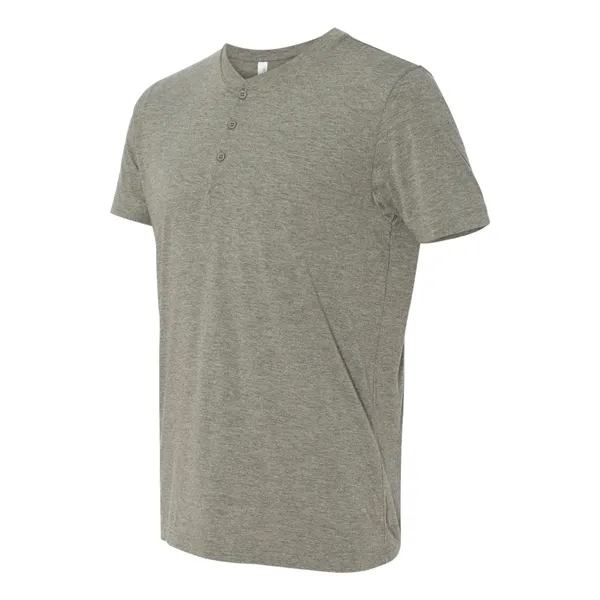 BELLA + CANVAS Men's Henley - BELLA + CANVAS Men's Henley - Image 2 of 6