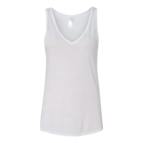 BELLA + CANVAS Women's Flowy V-Neck Tank - BELLA + CANVAS Women's Flowy V-Neck Tank - Image 28 of 30