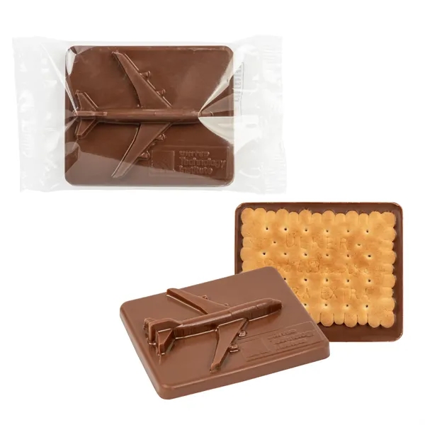 Airplane Chocolate Cookie