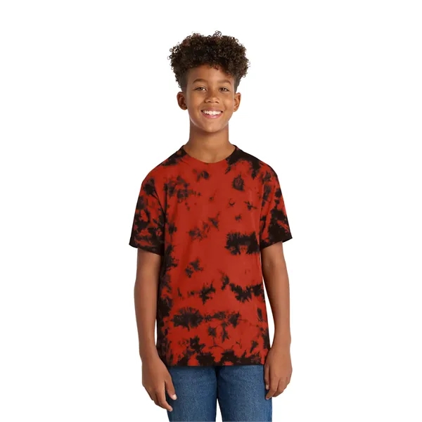 Port & Co Youth Crystal Tie-Dye Tee - Port & Co Youth Crystal Tie-Dye Tee - Image 5 of 44