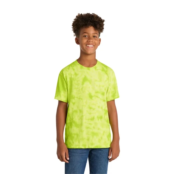 Port & Co Youth Crystal Tie-Dye Tee - Port & Co Youth Crystal Tie-Dye Tee - Image 20 of 44