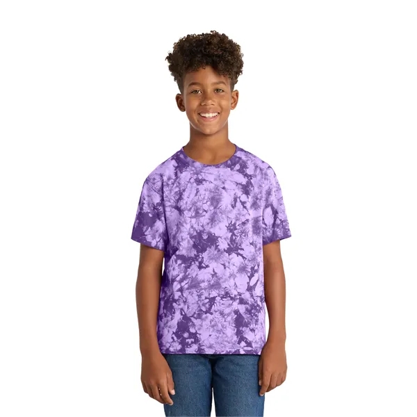 Port & Co Youth Crystal Tie-Dye Tee - Port & Co Youth Crystal Tie-Dye Tee - Image 25 of 44