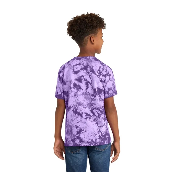 Port & Co Youth Crystal Tie-Dye Tee - Port & Co Youth Crystal Tie-Dye Tee - Image 26 of 44