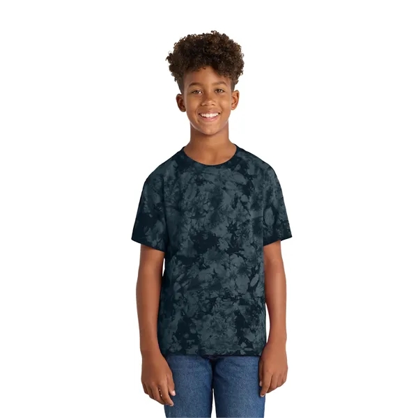 Port & Co Youth Crystal Tie-Dye Tee - Port & Co Youth Crystal Tie-Dye Tee - Image 0 of 44