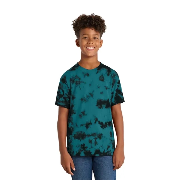 Port & Co Youth Crystal Tie-Dye Tee - Port & Co Youth Crystal Tie-Dye Tee - Image 10 of 44