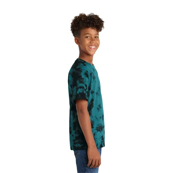 Port & Co Youth Crystal Tie-Dye Tee - Port & Co Youth Crystal Tie-Dye Tee - Image 12 of 44