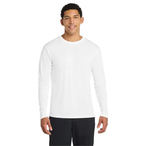 Port & Co Long Sleeve Performance Tee. - Port & Co Long Sleeve Performance Tee. - Image 1 of 64